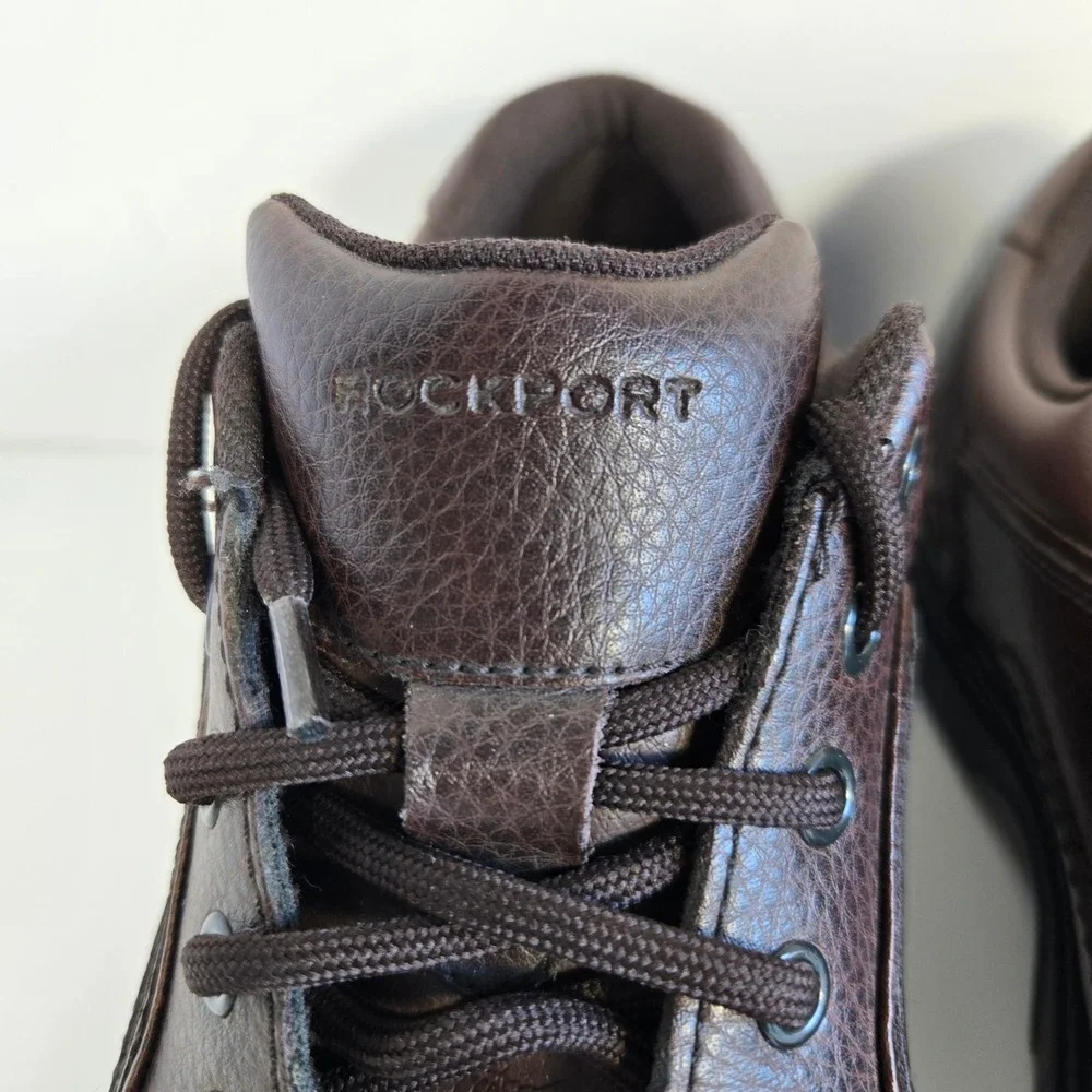 Rockport World Tour Classic Leather Men Size 9 Brown Walking Shoes K71201